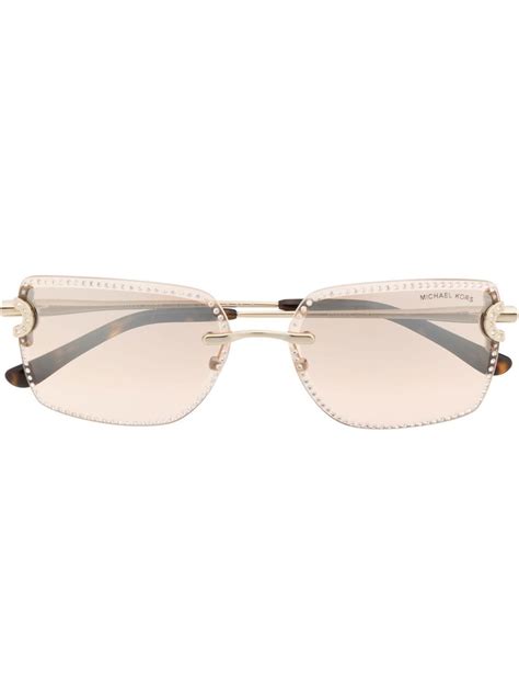 Michael Kors sunglasses with rhinestones